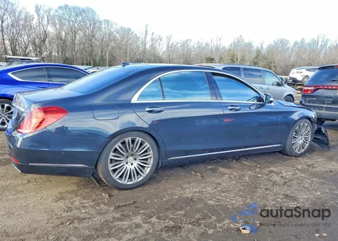 2015 Mercedes-Benz S 550 4Matic from USA, damaged, VIN WDDUG8FB2FA200567